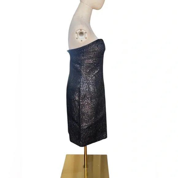 NITELINE Vintage Black Strapless Cocktail  Dress 
Sz 6​​ - Picture 3 of 12